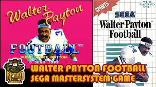 Walter Payton Football - Sega Mastersystem Game Review