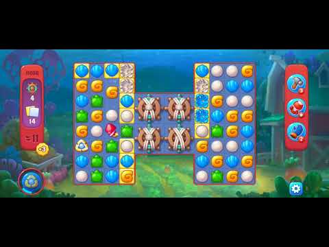 Fishdom Hard Level 11056 (with ingame boosters) @choraelmin