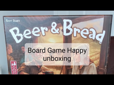 Beer & Bread board game unboxing