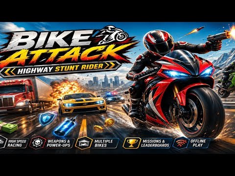 Bike Attack HighwayStunt Rider video thumbnail