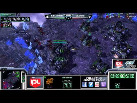 Lucifron vs Snute - GSL World Championship EU Qualifier - Game 1