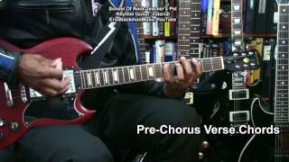 TEACHER'S PET School Of Rock Rhythm Guitar Lesson @EricBlackmonGuitar
