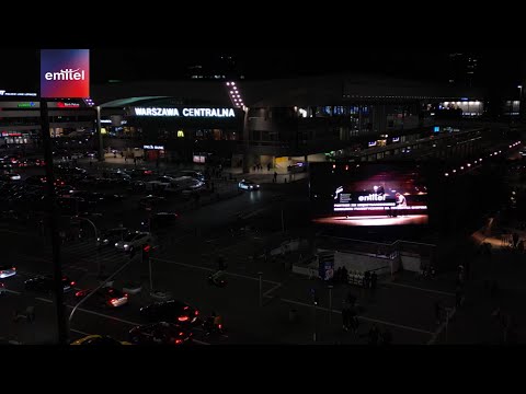 Kampania Emitel w centrum Warszawy na XIX Konkurs Chopinowski