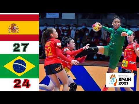 Spain Vs Brazil Handball Women's World Championship Spain 2021