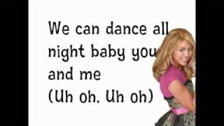 Hannah Montana Feat. Iyaz - Gonna Get This (Lyrics On Screen 2010)