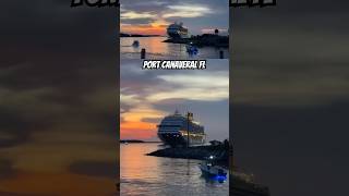 Stunning Cruise Ship Arrival Views in Port Canaveral!