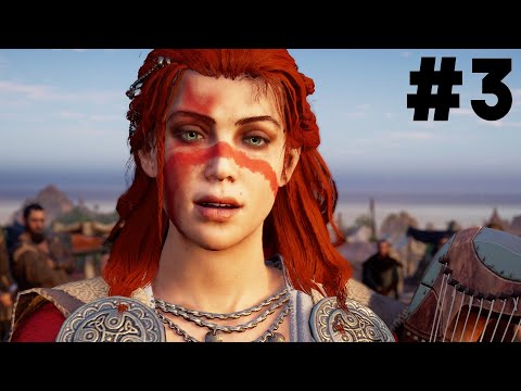 ASSASSIN'S CREED VALHALLA WRATH OF THE DRUIDS Gameplay Walkthrough Part 3 - LOVE INTEREST ???