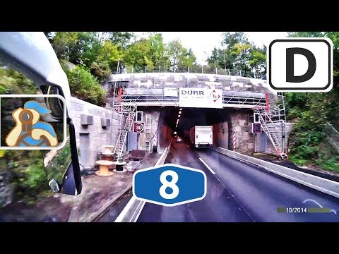 Deutschland. A8 (E52). [ Stuttgart - ✕ A7 (Ulm) ]