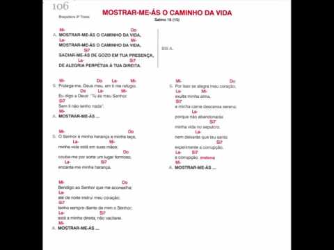 Mostrar-me-ás o caminho da vida - Salmo 16 (15)