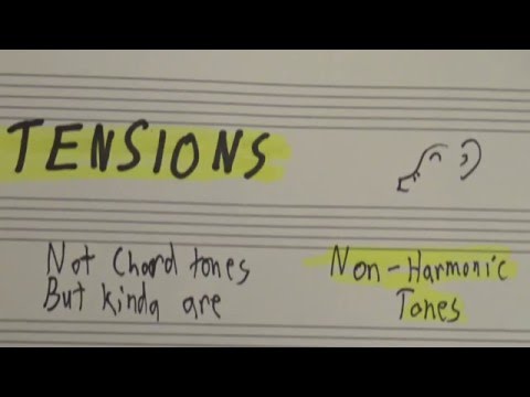 Tensions: Somewhere Over The Chord Tones