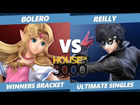 Xeno 203 Winners Bracket - Bolero (Zelda) Vs. Reilly (Joker) Smash Ultimate - SSBU