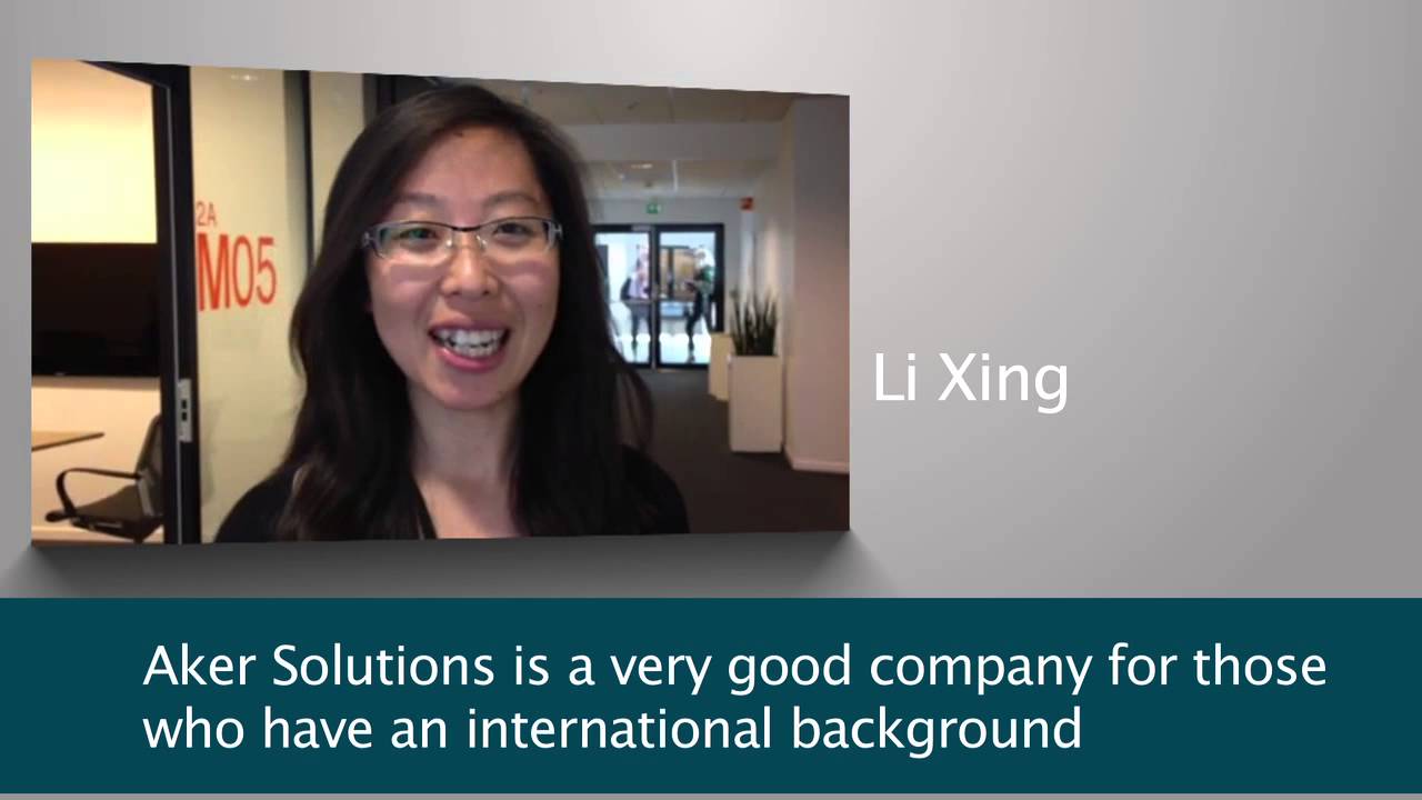 I chose Aker Solutions...