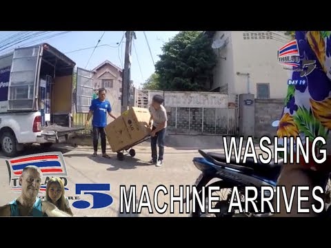 "The washing machine arrives" - TA5: 13th April, Day 19, part 1