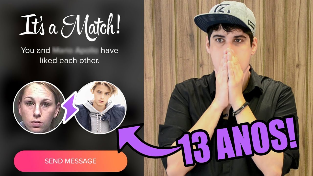 O QUE ACONTECE QUANDO UM GAROTO DE 13 ANOS ENTRA NO TINDER?