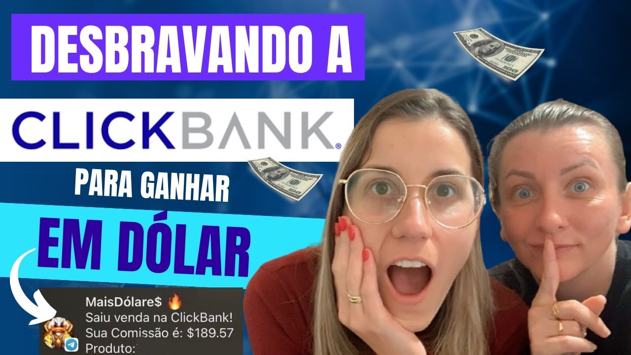 CLICKBANK: [AULÃO GRATUITO] TUTORIAL COMPLETO PASSO A PASSO 2024