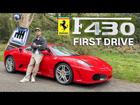 FIRST DRIVE IN MY MANUAL FERRARI F430
