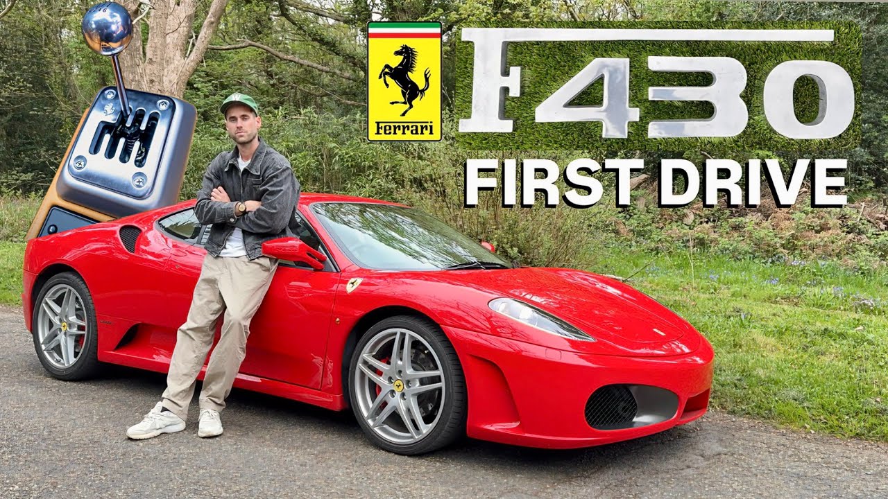 FIRST DRIVE IN MY MANUAL FERRARI F430