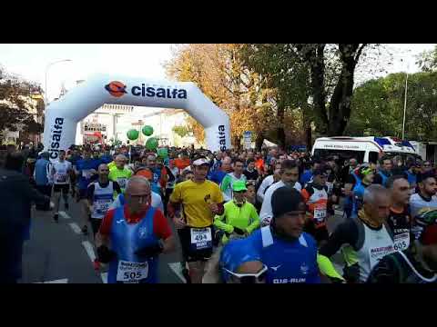 Crema, la partenza della Maratonina 2019