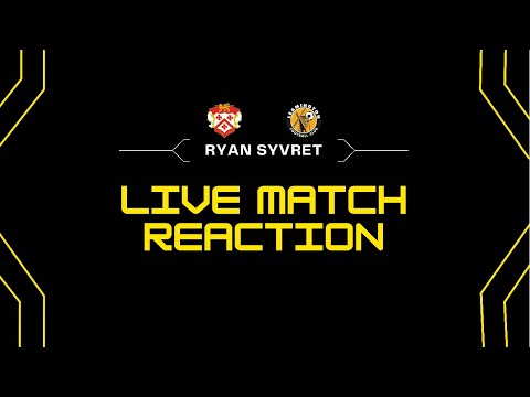 Kettering vs leamington live match reaction 3rd qualifying fa cup replay