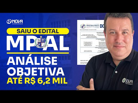 SAIU O EDITAL MP AL 2026: ANÁLISE COMPLETA + COMO SE PREPARAR 🚀