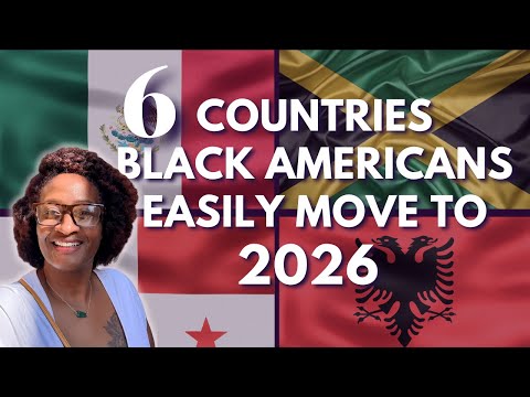 6 Countries Black Americans Move to Easily 2026 | Next Black Migration
