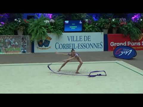 Anna IVANOVA (RUS) ribbon - 2020 Corbeil senior AA
