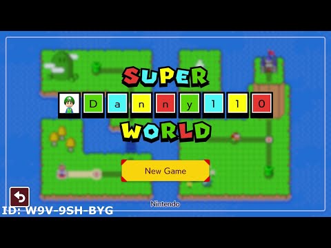 SMM2 Super World Showcase: Super Danny110 World - Worlds 1 and 2
