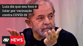 À TV americana, Lula diz que pode ser candidato e pede ajuda de Biden por vacinas