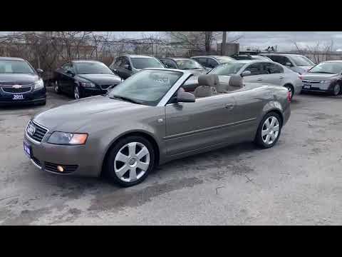 2003 AUDI A4 | CONVERTIBLE