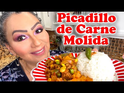 Picadillo Mexicano | Receta de Picadillo de Carne Molida