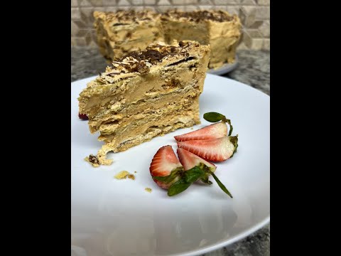 Crunchy caramel cake MARKIZA