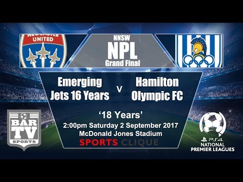 2017 NNSWF NPL U18's Grand Final - Newcastle Jets v Hamilton Olympic