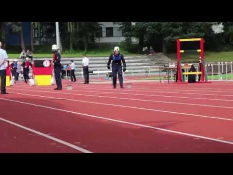 Rostock 2016 - Lich Nieder-Bessingen Männer A -Staffellauf/Tunnel