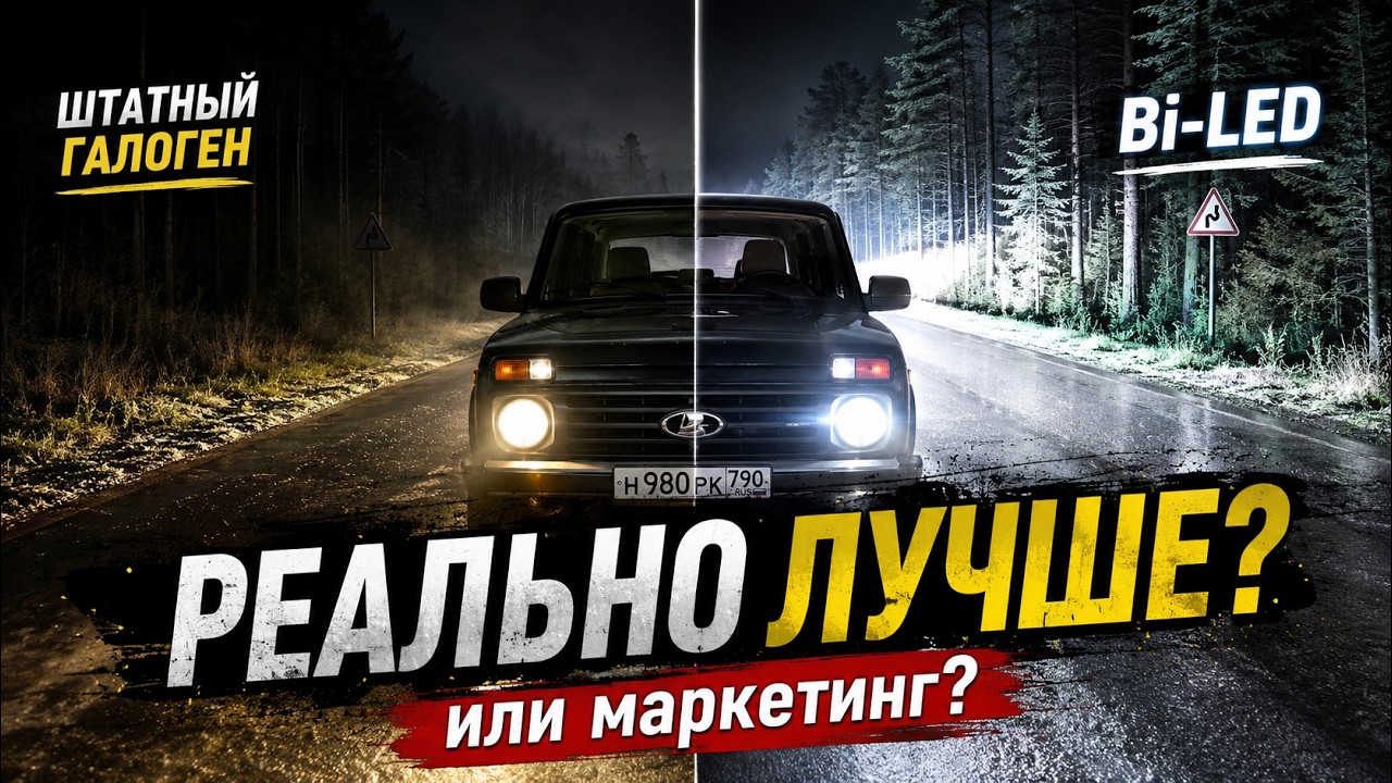 Bi-LED фары на Ниву — реально лучше или просто маркетинг?