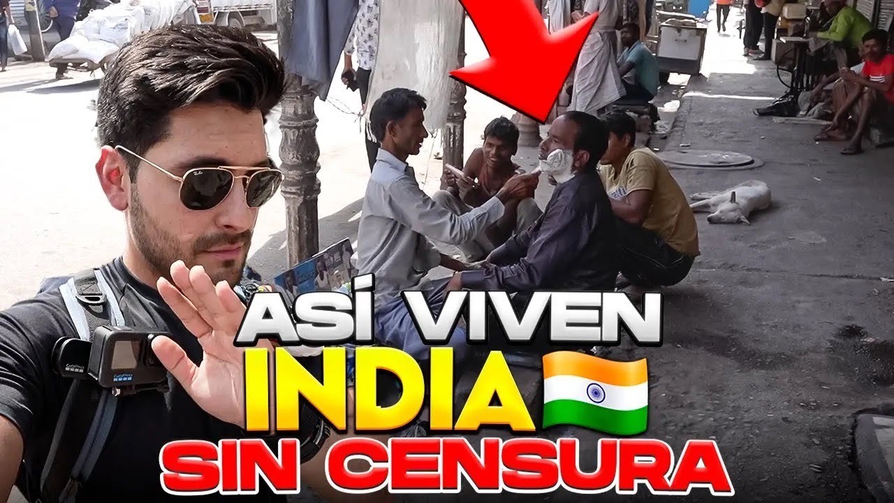 ¡ES VERDAD! LA VIDA en la INDIA TIENE DOS CARAS - DELHI, SIN OCULTAR NADA 🇮🇳