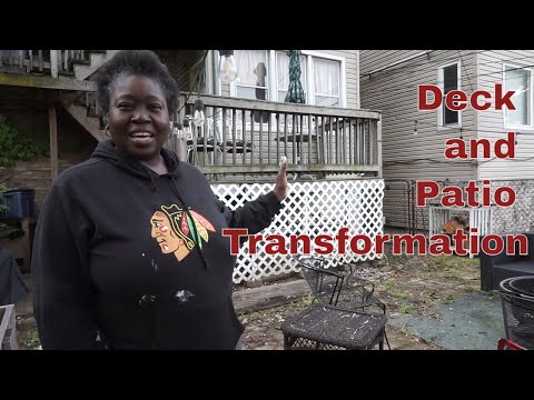 Transforming My Outdoor Space: Diy Deck And Patio Makeover - Episode 2