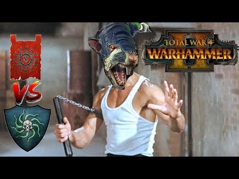 DEATHMASTER CREEPIN  | Skaven vs Vampire Coast - Total War Warhammer 2