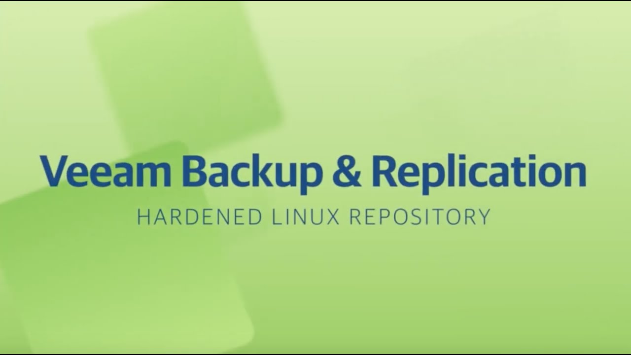 Demo-Video zu Veeam Backup & Replication v11 und Schutz vor Ransomware (duplicate) video