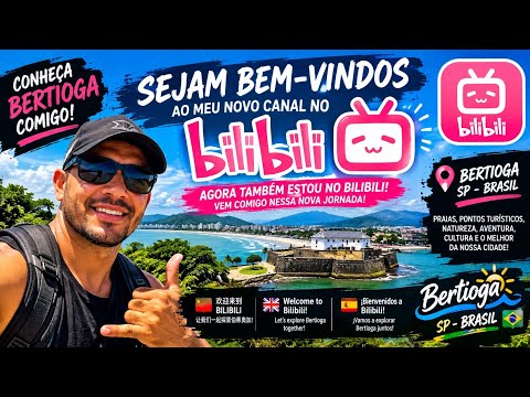SEJAM BEM-VINDOS AO MEU NOVO CANAL NO BILIBILI! 🇧🇷🌎