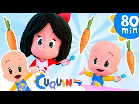 La canción de las verduras y más canciones infantiles para bebés con Cleo y Cuquín