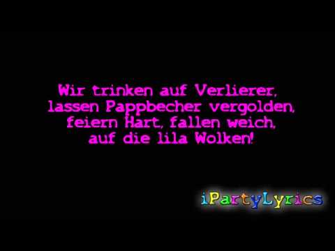 Marteria, Yasha & Miss Platnum - Lila Wolken [ Official Lyrics Video ] [HD/HQ]