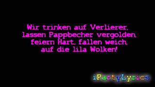 Marteria, Yasha & Miss Platnum - Lila Wolken [ Official Lyrics Video ] [HD/HQ]