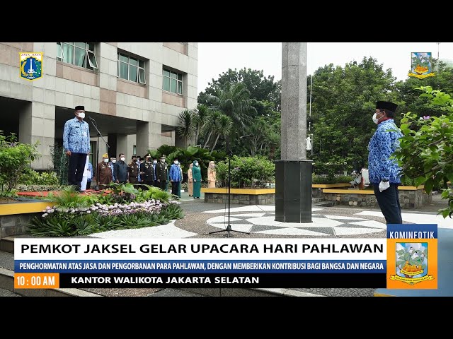Pemkot Jaksel Gelar Upacara Hari Pahlawan