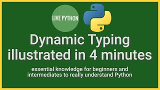 Python's Dynamic Typing Illustrated in 4 minutes: essential knowledge 