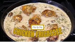 Old-Fashioned Chicken Fricassee Recipe — Creamy Homestead Comfort Food