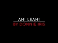 DONNIE IRIS AH LEAH 1980 LYRICS