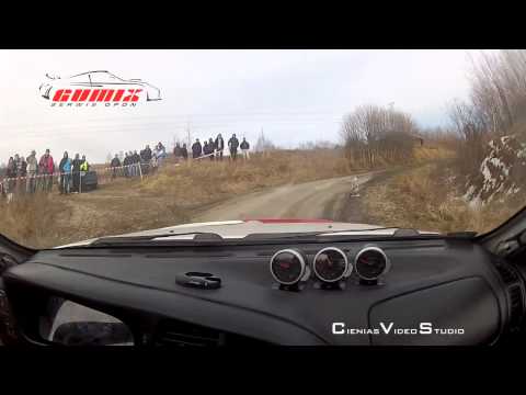 BUKOWA 09.02.2014 - ŁABĘDŹ / CIENKOSZ - Mitsubishi Lancer EVO VI
