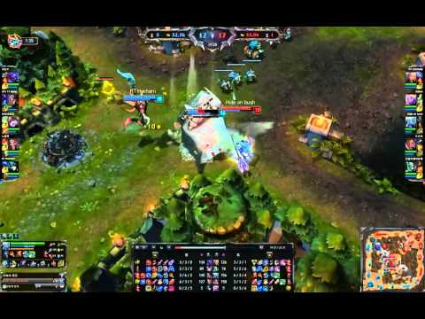 SKT T1 Faker - Fizz highlights - Korea Challenger - Season 2014 - League of Legends