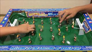 【ボードゲーム】ワールドカップサッカーの使い方としまい方【海外】