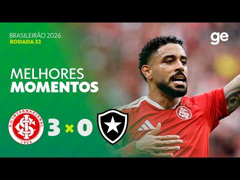 Gols e melhores lances de Internacional x Botafogo